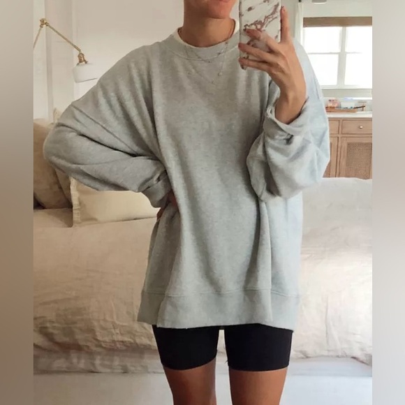 Aerie The Big Chill Crew Sweatshirt - Picture 2 of 9